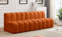 Load image into Gallery viewer, Arc - Velvet 3 Piece Modular Straight Sofa
