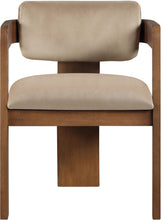 Load image into Gallery viewer, Sacha - Velvet Dining Chair With Brown Base (Set of 2)
