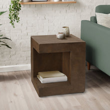 Load image into Gallery viewer, Contemporary Square Accent Table Indoor / Outdoor
