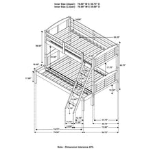 Load image into Gallery viewer, Flynn Bunk Bed with Mattress
