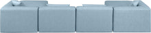 Load image into Gallery viewer, Cube - 6 Piece Modular Double Chaise Sectional

