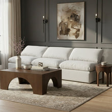 Load image into Gallery viewer, Indulge - Linen 3 Piece Modular Armless Sofa - White
