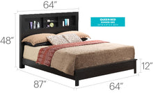 Load image into Gallery viewer, Bed With Transitional Design Stylish
