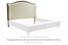 Load image into Gallery viewer, Sturlayne - King/California King Upholstered Headboard - Brown
