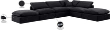 Load image into Gallery viewer, Indulge - Velvet 6 Piece Modular Armless Sectional
