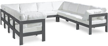 Load image into Gallery viewer, Nizuc - Outdoor Patio 10 Piece Modular Sectional With Gray Frame
