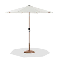 Load image into Gallery viewer, Fiji - Aluminum Patio Umbrella With Round Teak Base
