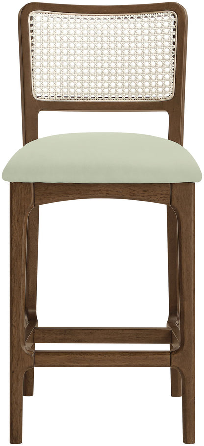 Atrium - Counter Stool With Brushed Brown Base (Set of 2)