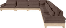 Load image into Gallery viewer, Turin - Chenille Fabric Upholstered Modular Sectional - Brown
