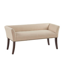 Load image into Gallery viewer, Elegant Design Bench Upholstery, Solid Wood Frame
