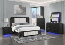 Load image into Gallery viewer, Beckett - 5 Piece Queen Bedroom Set With Cooler And Speaker - Black
