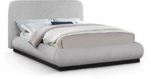 Load image into Gallery viewer, Rigby - Linen Bed With Black Base
