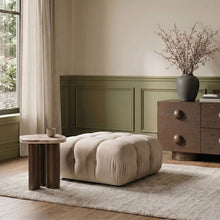 Load image into Gallery viewer, Orin - Velvet Performance Fabric Upholstered Modular Ottoman
