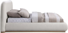 Load image into Gallery viewer, Vaughn - Linen Bed With Natural Base
