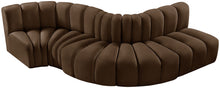 Load image into Gallery viewer, Arc - Velvet 5 Piece Modular Sofa
