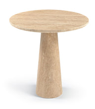 Load image into Gallery viewer, Fontelina - 30" Genuine Bistro Dining Table - Travertine
