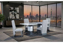 Load image into Gallery viewer, D1212 - 7 Piece Dining Room Set (Dining Table And 6 Dining Chairs) - Gray / White

