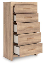 Load image into Gallery viewer, Kinlanni - Five Drawer Chest - Tan

