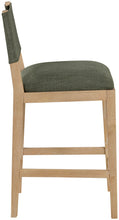 Load image into Gallery viewer, Avon - Linen Textured Performance Fabric Upholstered Counter Stool
