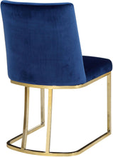 Load image into Gallery viewer, Heidi - Dining Chair with Gold Legs (Set of 2)
