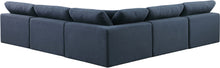 Load image into Gallery viewer, Comfy - 5 Piece Linen Modular Corner Armless Sectional
