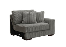 Load image into Gallery viewer, U243 - Right Chair With USB-C Charger - Gray
