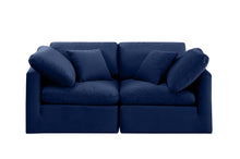 Load image into Gallery viewer, Indulge - Velvet 2 Seat Modular Sofa
