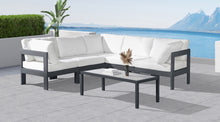 Load image into Gallery viewer, Nizuc - Outdoor Patio 5 Piece Modular Sectional With Gray Frame
