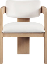 Load image into Gallery viewer, Sacha - Velvet Dining Chair With Natural Base (Set of 2)
