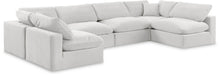 Load image into Gallery viewer, Comfy - 6 Piece Velvet Modular Armless Sectional
