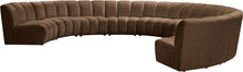 Load image into Gallery viewer, Infinity - 9 Piece Velvet Modular Sectional
