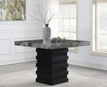 Load image into Gallery viewer, D136 - Faux Marble Counter Table - Gray
