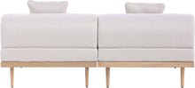 Load image into Gallery viewer, Laguna - 2 Piece Resilient Water Resistant Fabric 71" Outdoor Patio Armless Modular Loveseat
