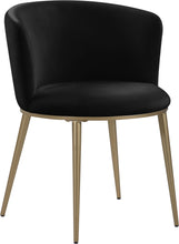 Load image into Gallery viewer, Skylar - Dining Chair with Gold Legs (Set of 2)
