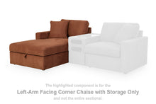 Load image into Gallery viewer, Modmax - LAF Corner Chaise With Storage - Spice
