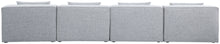 Load image into Gallery viewer, Cube - Linen Modular 4 Seat Armless Sofa
