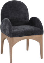 Load image into Gallery viewer, Waldorf - Chenille Dining Arm Chair With Natural Legs
