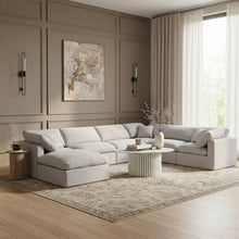 Load image into Gallery viewer, Indulge - Linen 7 Piece Modular Sectional
