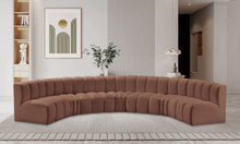 Load image into Gallery viewer, Arc - Faux Leather 7 Piece U-Shaped Modular Sofa
