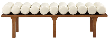 Landon - Bench With Brown Base