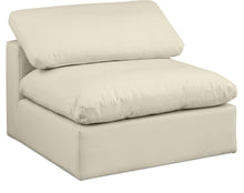 Load image into Gallery viewer, Comfy - Faux Leather Armless Chair
