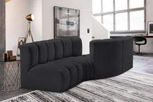 Load image into Gallery viewer, Arc - Faux Leather 4 Piece Sofa
