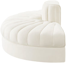 Load image into Gallery viewer, Rummi - Velvet Performance Fabric Upholstered 2 Piece  Rounded Modular Loveseat

