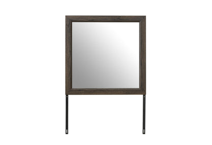 Harmony - 3 Piece Bedroom Set (King Bed, Dresser And Mirror) - Brown