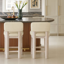 Load image into Gallery viewer, Paloma - Faux Leather Upholstered Counter Stool (Set of 2)
