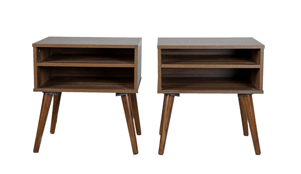 Maddison - Upholstered Bed In A Box With 2 Nightstands