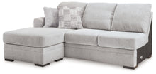 Load image into Gallery viewer, Gabyleigh - Laf Sofa Chaise - Nickel
