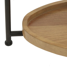 Load image into Gallery viewer, Oval Coffee Table - White / Natural
