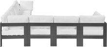 Load image into Gallery viewer, Nizuc - Outdoor Patio 7 Piece Modular Sectional With Gray Frame
