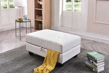 Load image into Gallery viewer, Stylish Storage Contemporary Ottoman
